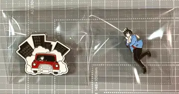 시티 헌터 핀 배지 2개 세트 [미니 쿠퍼 사에바 료]