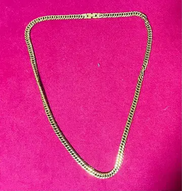 티타늄 골드 체인 목걸이