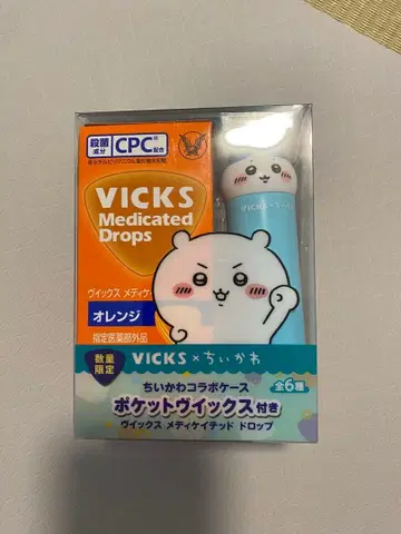 VICKS x 치이카와 (먼작귀) 콜라보 케이스 포함