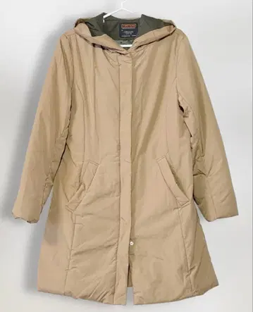 DECOY 써모아 충전솜 코트 9AR 베이지 후드 부착