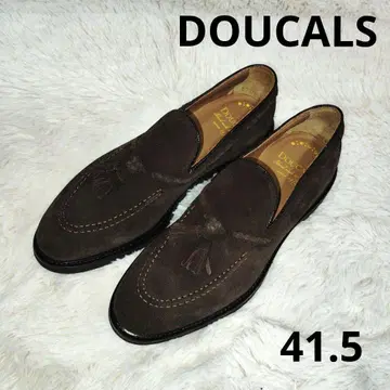 [ 미사용 ] DOUCALS 듀칼스 태슬 로퍼 스웨이드 41.5