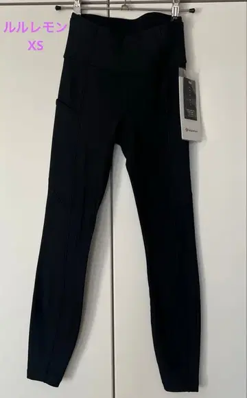 lululemon 아시아 핏 속기모 레깅스 블랙