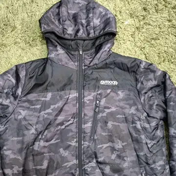 OUTDOOR PRODUCTS 카모플라쥬 나일론 자켓