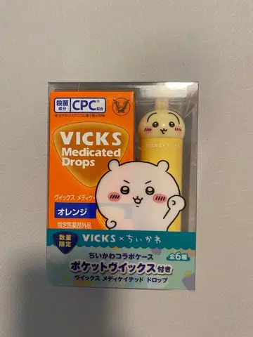 VICKS x 치이카와 (먼작귀) 콜라보 케이스 포함