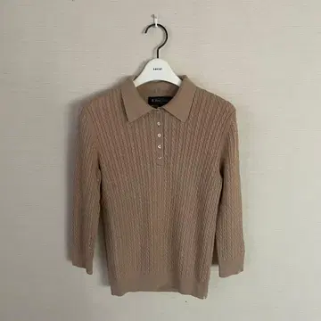 브룩스브라더스 Brooks Brothers 실크 캐시미어 폴로 니트