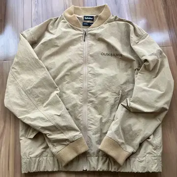 Quiksilver 베이지 나일론 자켓 L