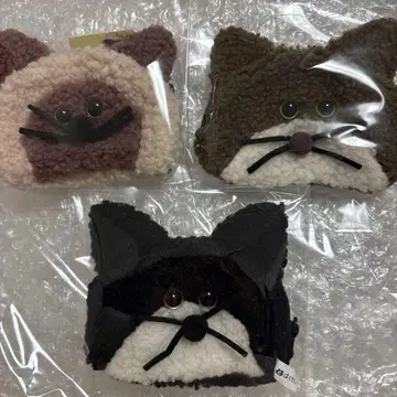 복슬복슬 고양이 파우치 2