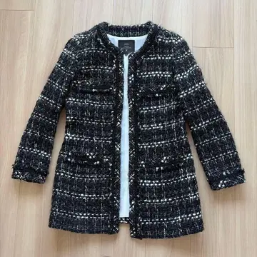 [컨디션 최상] INED 노카라 트위드 자켓 (9호)