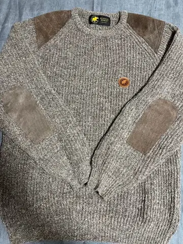 HUNTING WORLD 그레이 니트 스웨터 스코틀랜드