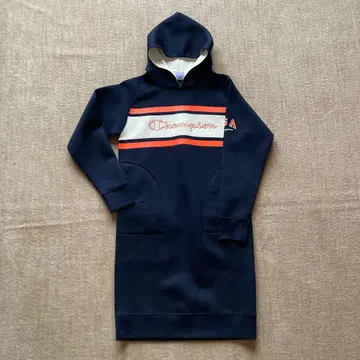 Champion 후드 부착 원피스 M 네이비