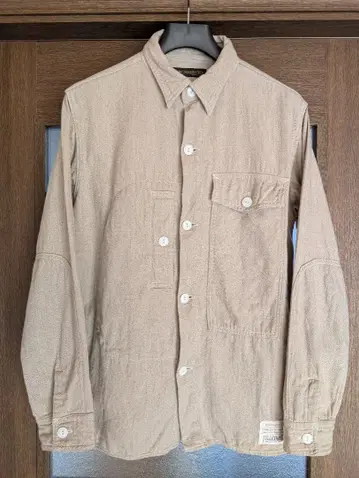풀카운트 헤리티지 워크 셔츠 사이즈 40 베이지