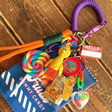 주렁주렁 키링 파우치? 키케이스?