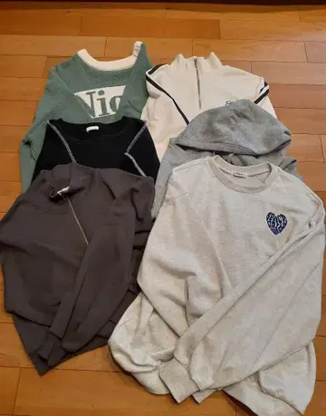 여성용.틴 스웨트 셔츠 세트