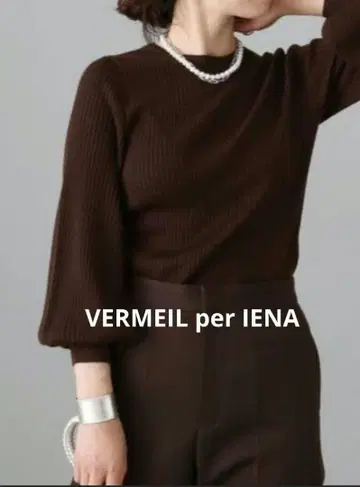 VERMEIL par iena 벌룬 슬리브 풀오버 Free