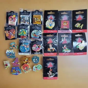 [디즈니] 미키 100주년 핀 배지 핀 컬렉션 묶음 판매