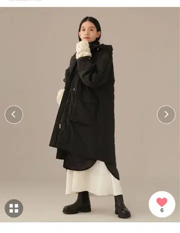 나노 유니버스 LB.03/레이어드 패딩 코트