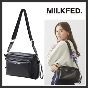 밀크 페도 숄더백 블랙