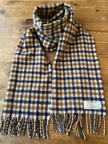 영국제 Aquascutum of London 캐시미어 100% 머플러