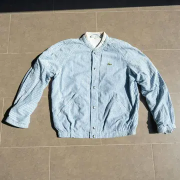 라코스테 70s 파일 안감 스트라이프 자켓