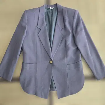 그레이 테일러드 자켓 사이드 슬릿