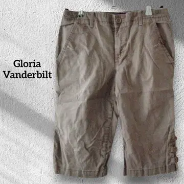 1점 한정 Gloria Vanderbilt 베이지 하프 팬츠 하의