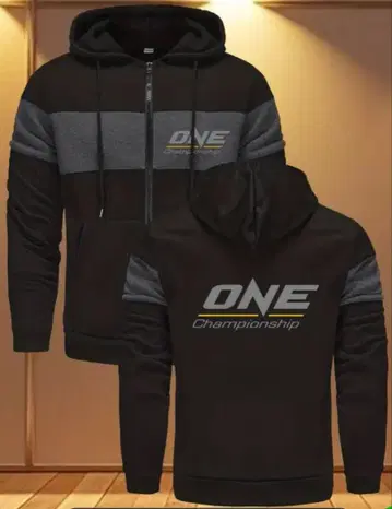 ONE Championship 후드 부착 집업 자켓 MMA