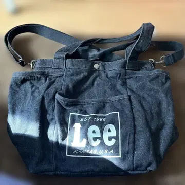 Lee 숄더백 2way 블랙 EST. 1889