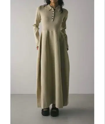 스타일믹서 스타일믹서 폼 폴로 니트 원피스