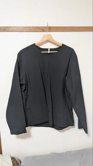 노카라 자켓 테이퍼드 팬츠 셋업 충전솜