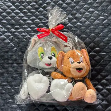 TULLY'S COFFEE 톰과 제리 콜라보 마스코트 키링 2개