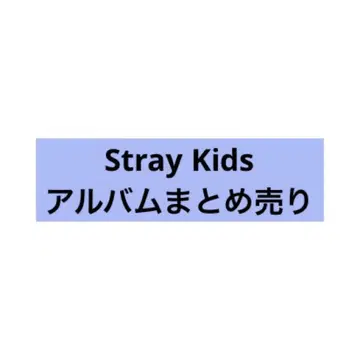 12/7까지 Stray Kids 스키즈 앨범 묶음 판매