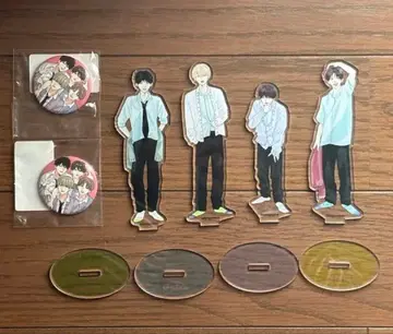 형님의 친구 일군 남자 아크릴 스탠드 세트 캔뱃지