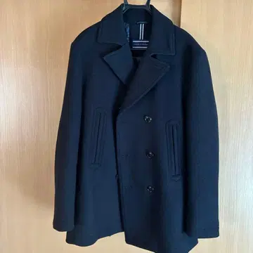 TOMMY HILFIGER 네이비 피 코트 XL