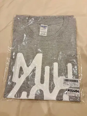 새상품 MIU404 대본 티셔츠