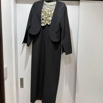 볼레로 & 프릴 원피스 셋업 [ U1596 ]