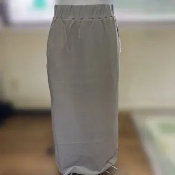 그레이 롱 스커트 사이즈 F