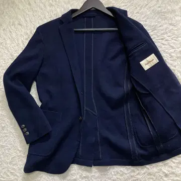 폴 스튜어트 테일러드 자켓 와플 M 비즈니스 네이비