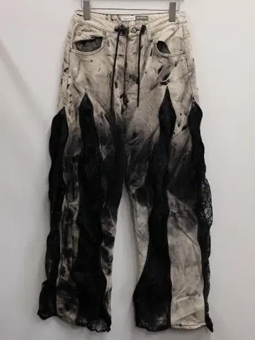 remake denim_RA137 재구축 와이드 팬츠 리메이크 y2k