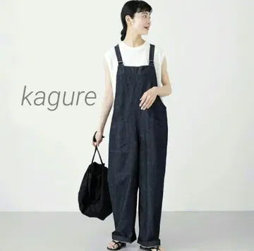 kagure 카구레 데님 살로펫 오버롤 코튼