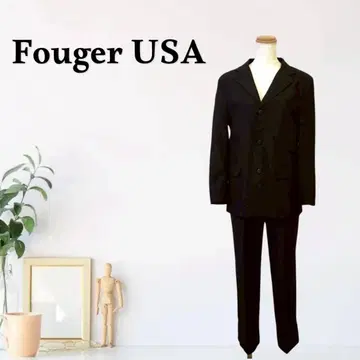 zG747 [L] Fouger USA 셋업 수트 셋업 테일러드