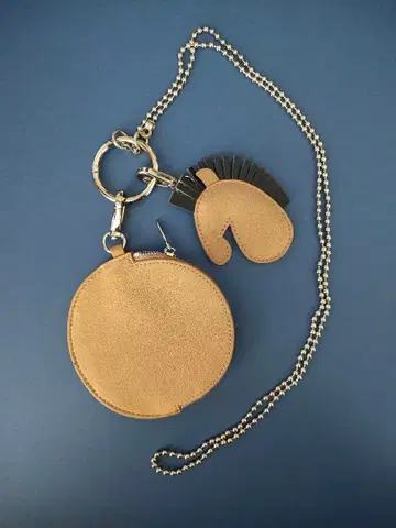 Beardsley 비어즐리 애니멀 참 세트 스트랩 브라운