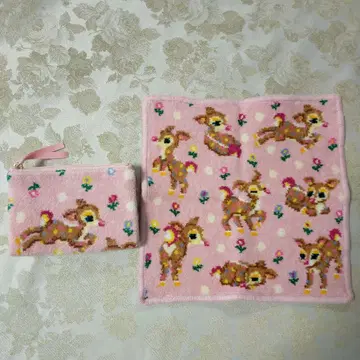 페이러 러브러리 바이 페이러 츤츤 밤비노 파우치 손수건 P