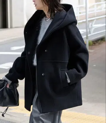 새상품 저널 스탠다드 슈퍼140 모사 후드 코트