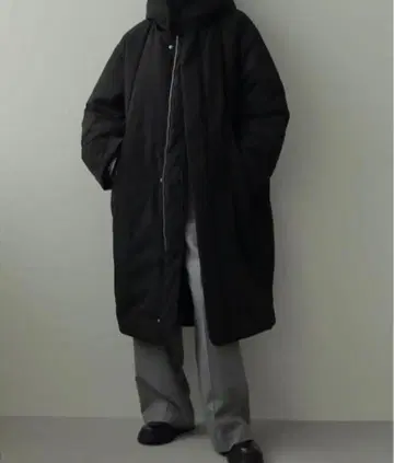 [택 포함 새상품] ETRE TOKYO 후디 패딩 롱 코트 미사용