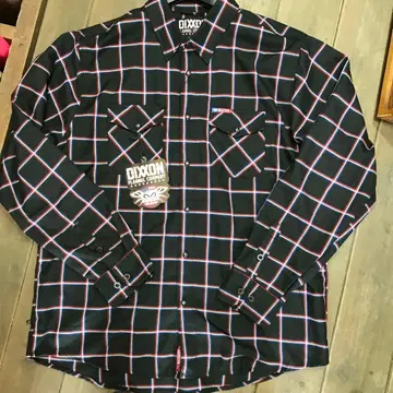 DIXON FLANNEL COMPANY XL 긴팔 체크 셔츠