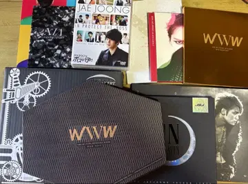 JYJ 재중 준수 CD DVD 응원봉 굿즈 세트