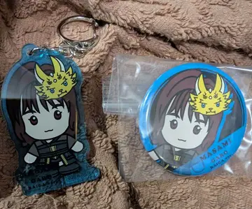 JAMPROJECT 오쿠이 마사미 아크릴 키링 & 캔뱃지 세트