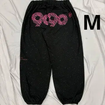 9090 girl 90 로고 글리터 스웻 팬츠 M