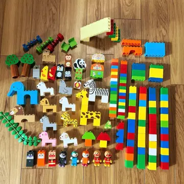 호빵맨 블록 라보 동물원