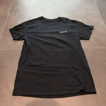 Equipment 블랙 티셔츠